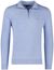 Tommy Hilfiger trui half-zip lichtblauw