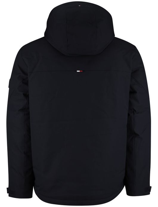 Tommy Hilfiger Winterjas Donkerblauw kort effen