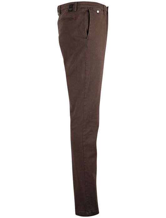 Replay Benn chino bruin katoen effen
