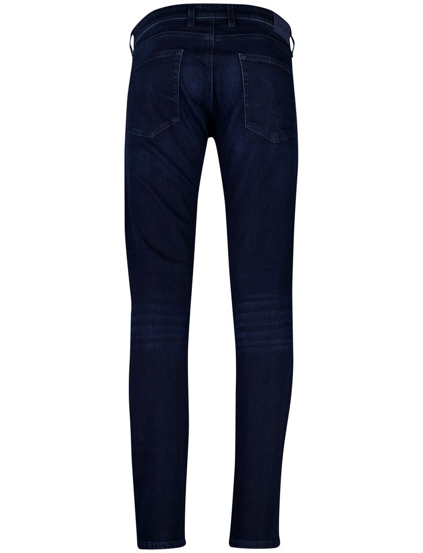 jeans Replay Grover donkerblauw normale fit effen denim