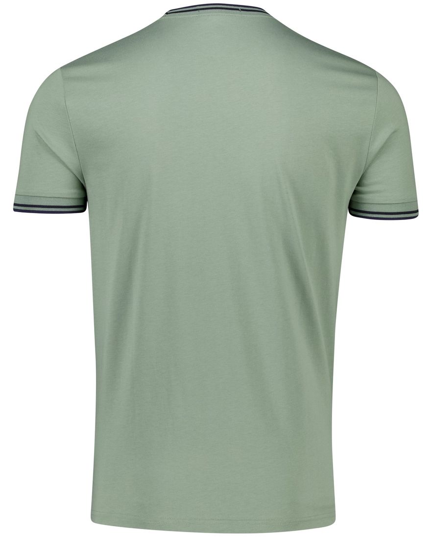 Fred Perry t-shirt groen katoen
