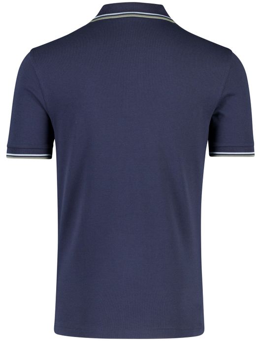 Blauwe Fred Perry korte mouw blauw katoen