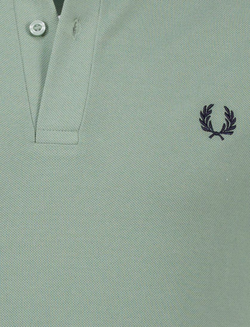 poloshirt korte mouw Fred Perry groen katoen