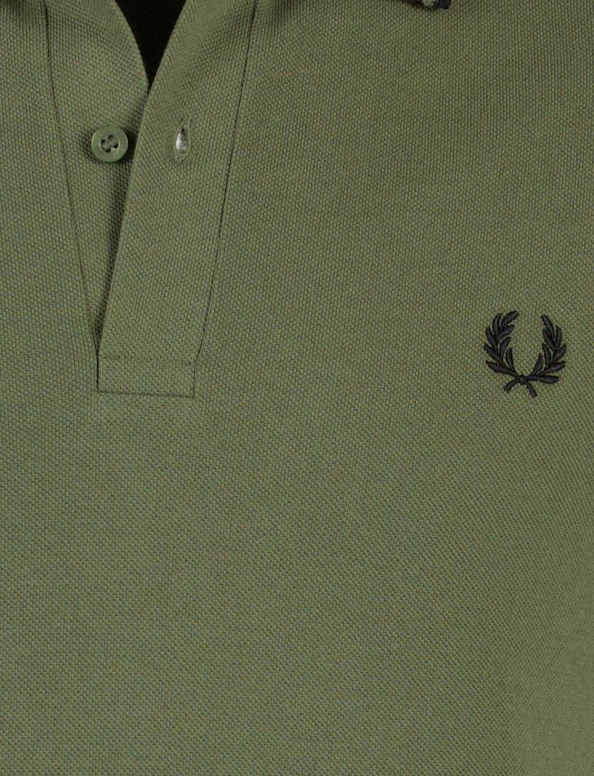 Fred Perry korte mouw polo groen katoen