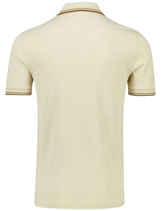 Fred Perry polo geel korte mouw 2 knoops pique