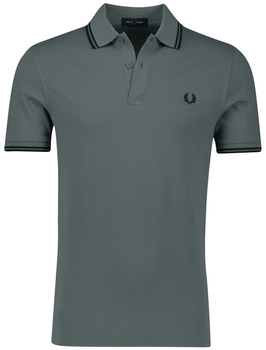 poloshirt korte mouw blauw Fred Perry