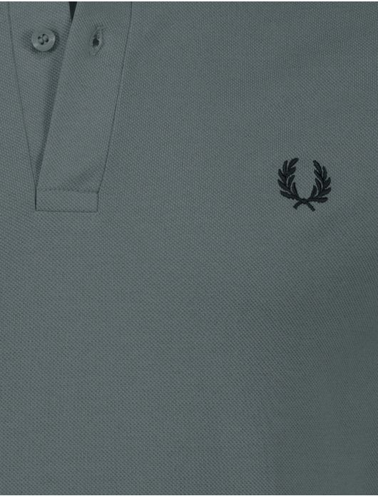 poloshirt korte mouw blauw Fred Perry