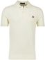 Fred Perry poloshirt korte mouw geel katoen