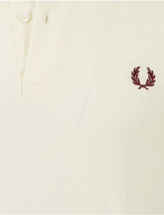 poloshirt korte mouw geel Fred Perry
