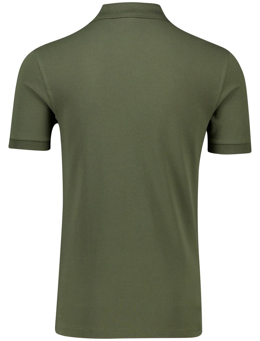 poloshirt Fred Perry donkergroen effen katoen