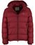 Gant winterjas rood normale fit effen capuchon