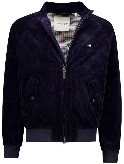 Gant tussenjas navy corduroy Harrington