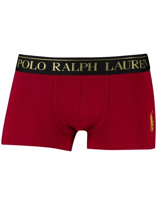 Polo Ralph Lauren Boxershorts rood d.blauw