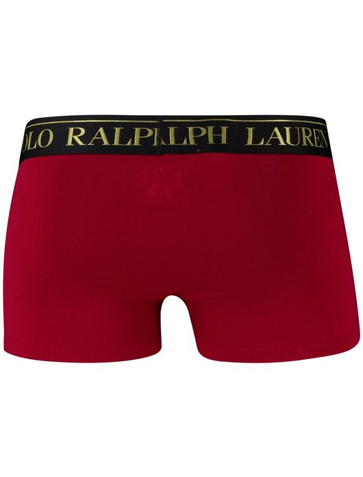 Polo Ralph Lauren Boxershorts rood d.blauw