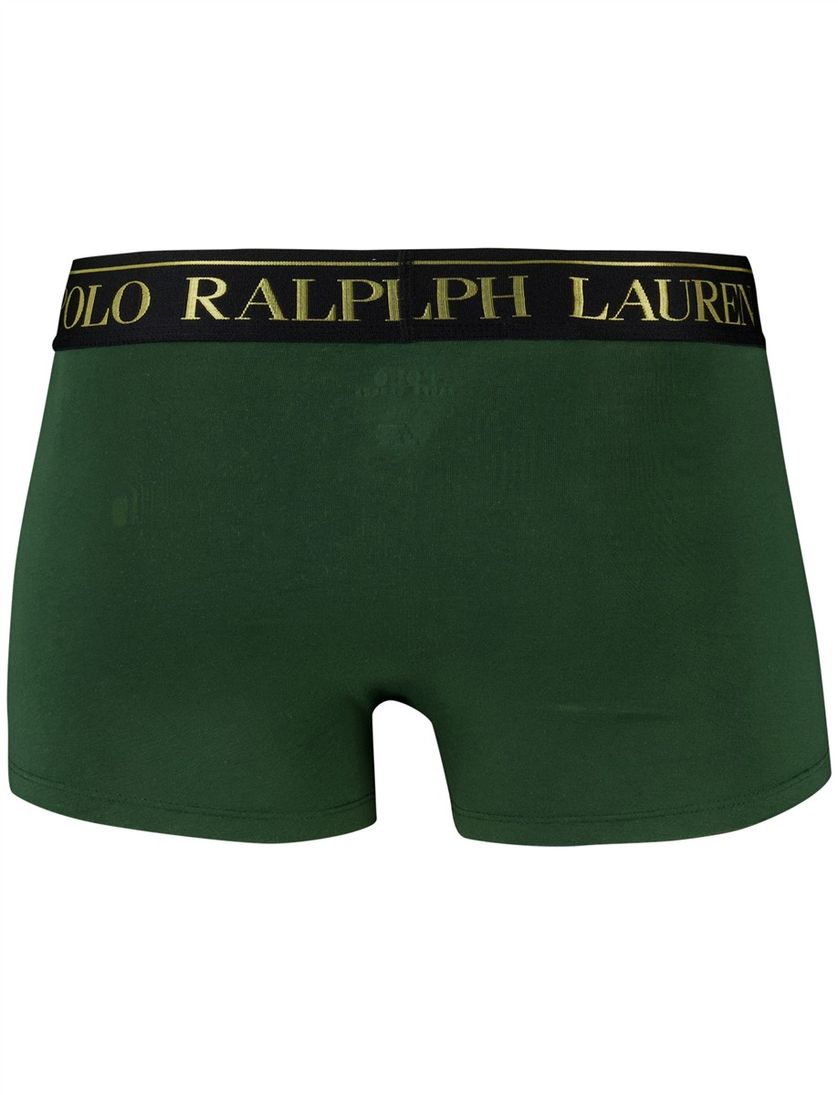 Polo Ralph Lauren Boxershorts groen bruin 2-pack
