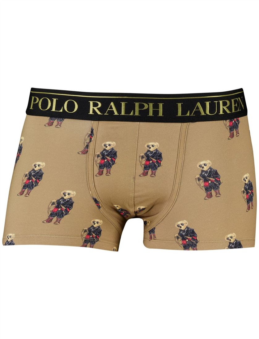 Polo Ralph Lauren Boxershorts groen bruin 2-pack
