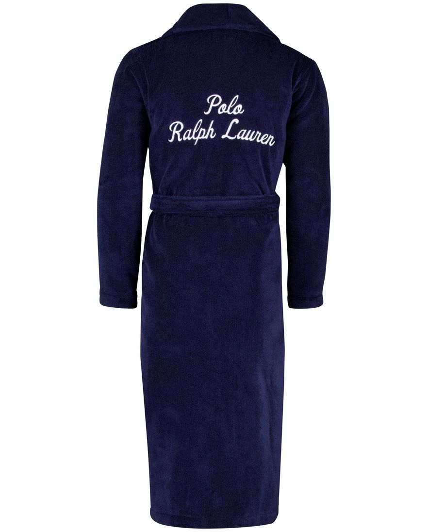 Polo Ralph Lauren badjas donkerblauw katoen