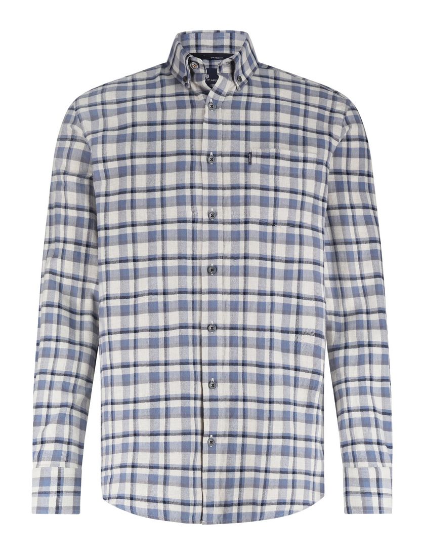 casual overhemd State of Art blauw