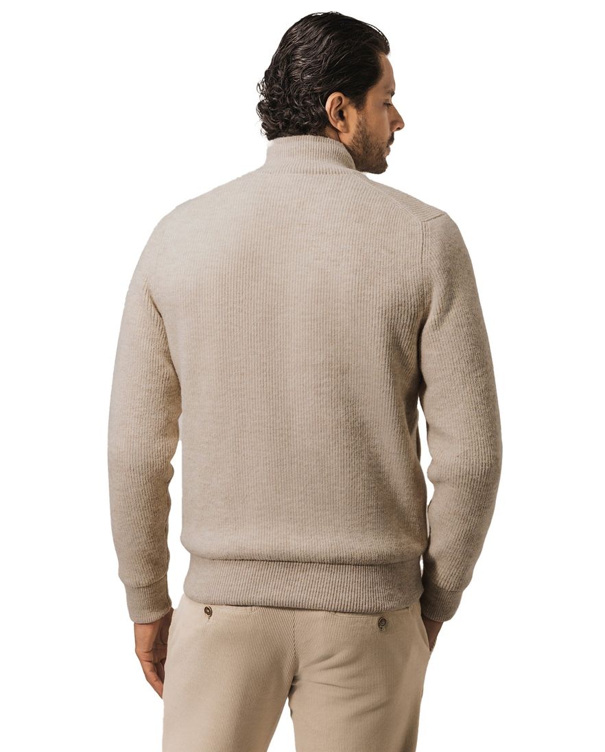 Sweatvest State of Art normale fit beige