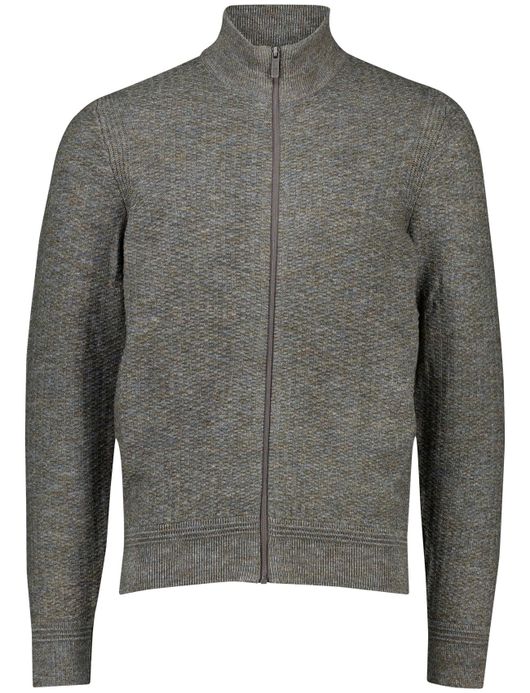 State of Art vest multicolor gebreid