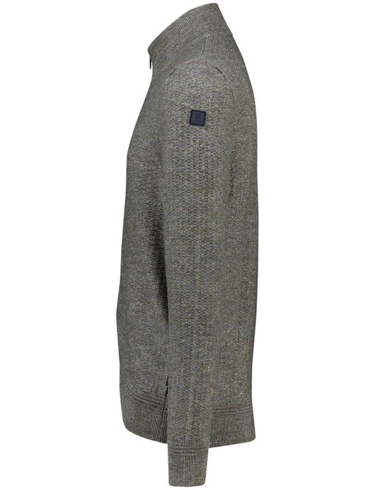 State of Art vest multicolor gebreid