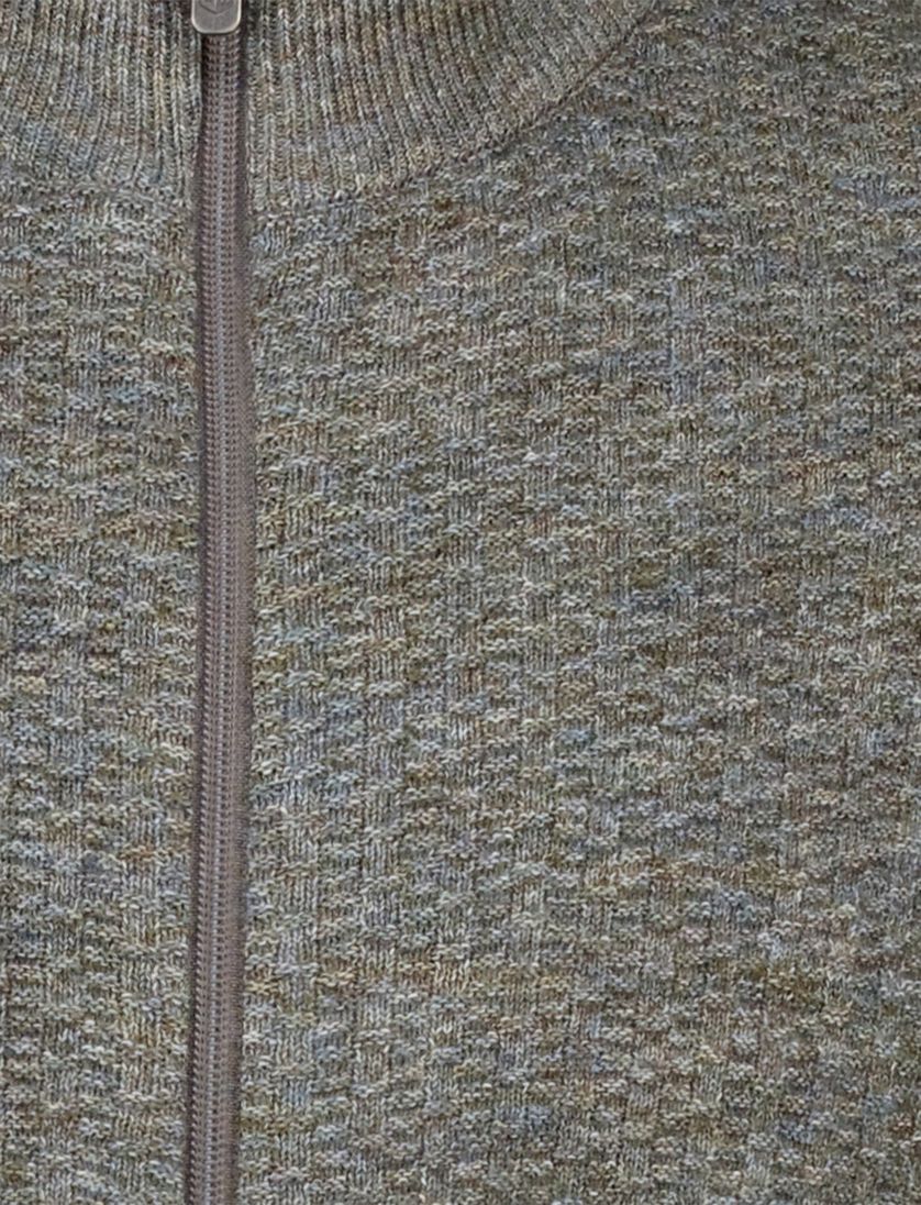 State of Art vest multicolor gebreid regular fit