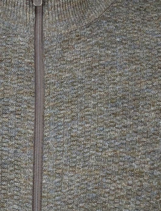 State of Art vest multicolor gebreid