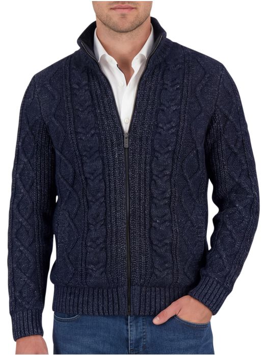 vest donkerblauw State of Art Regular Fit
