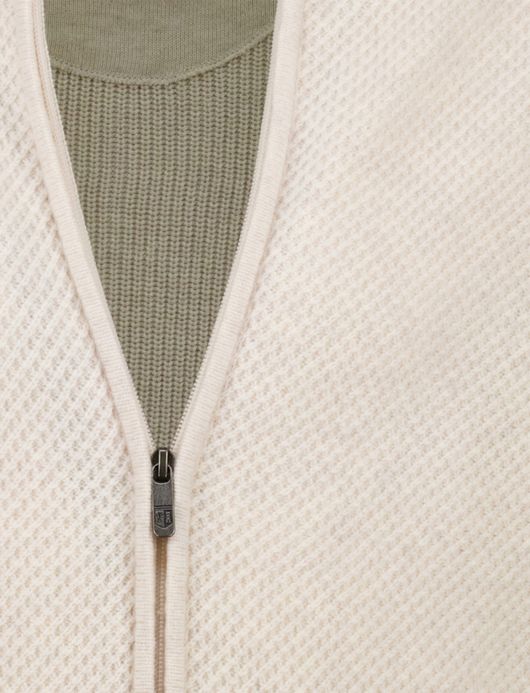 State of Art Vest beige lamswol