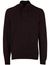 State of art trui bordeaux half zip wijde fit