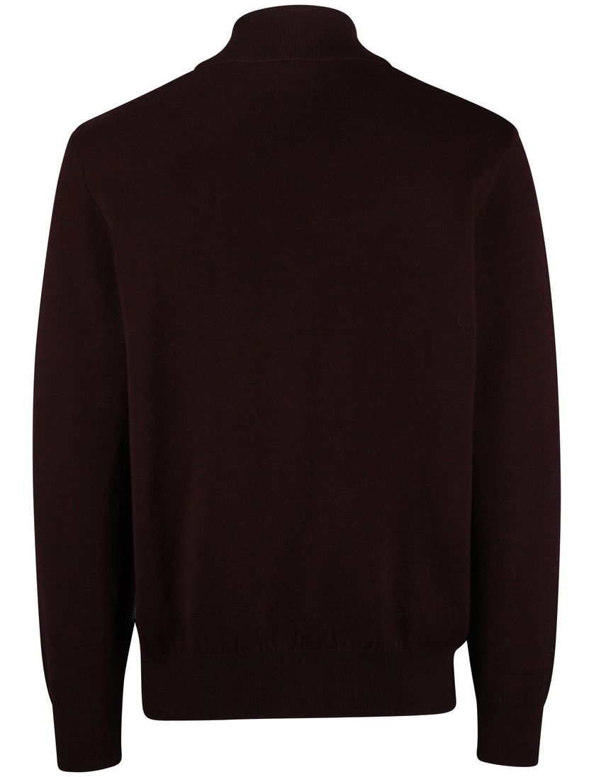 State of Art effen rood katoen wijde fit