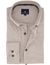 State of Art overhemd katoen beige gemêleerd button-down collar