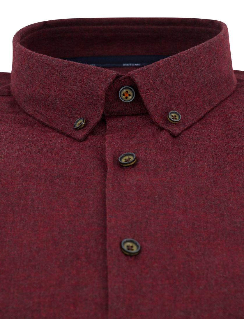 Bordeaux State of Art overhemd ml 5 katoen