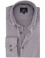 State of Art overhemd grijs gemêleerd button-down flanel