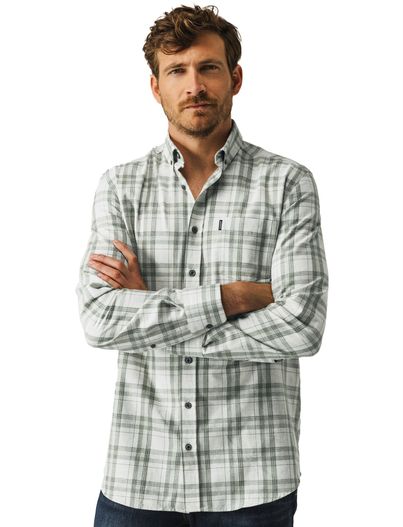 State of Art State of Art Regular Fit casual overhemd groen