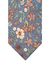 Profuomo Stropdas blauw geprint bloemen