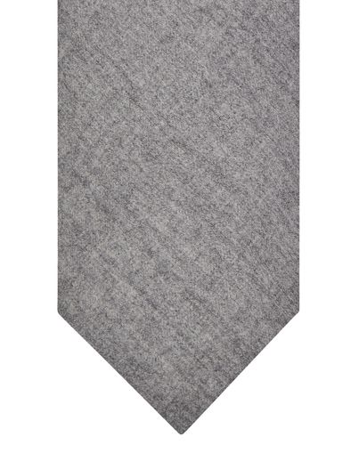 Profuomo Stropdas Profuomo grijs effen wol