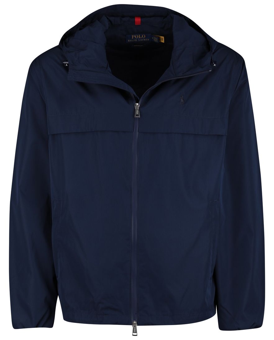 Polo ralph lauren donkerblauw regenjas polyester