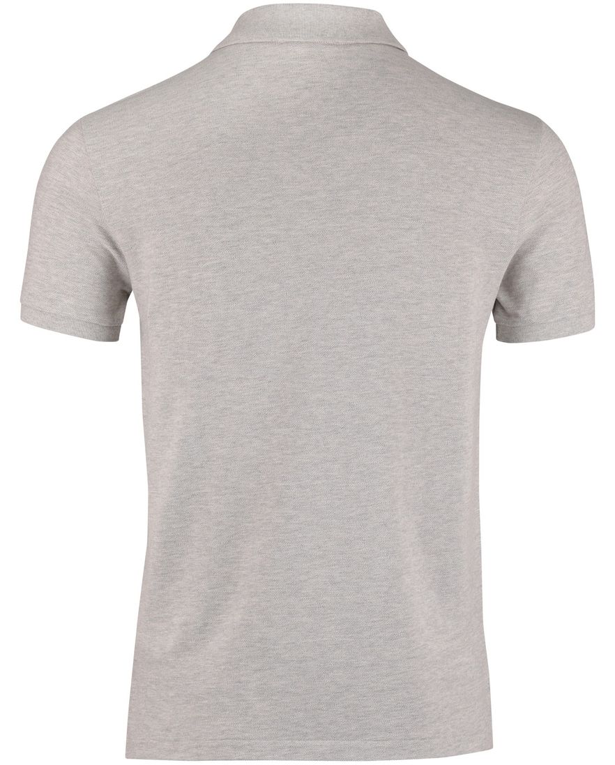 Polo Ralph Lauren polo grijs pique slim fit
