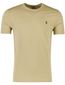 Polo ralph lauren t-shirt beige katoen