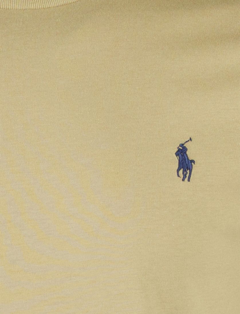 Polo ralph lauren t-shirt effen beige