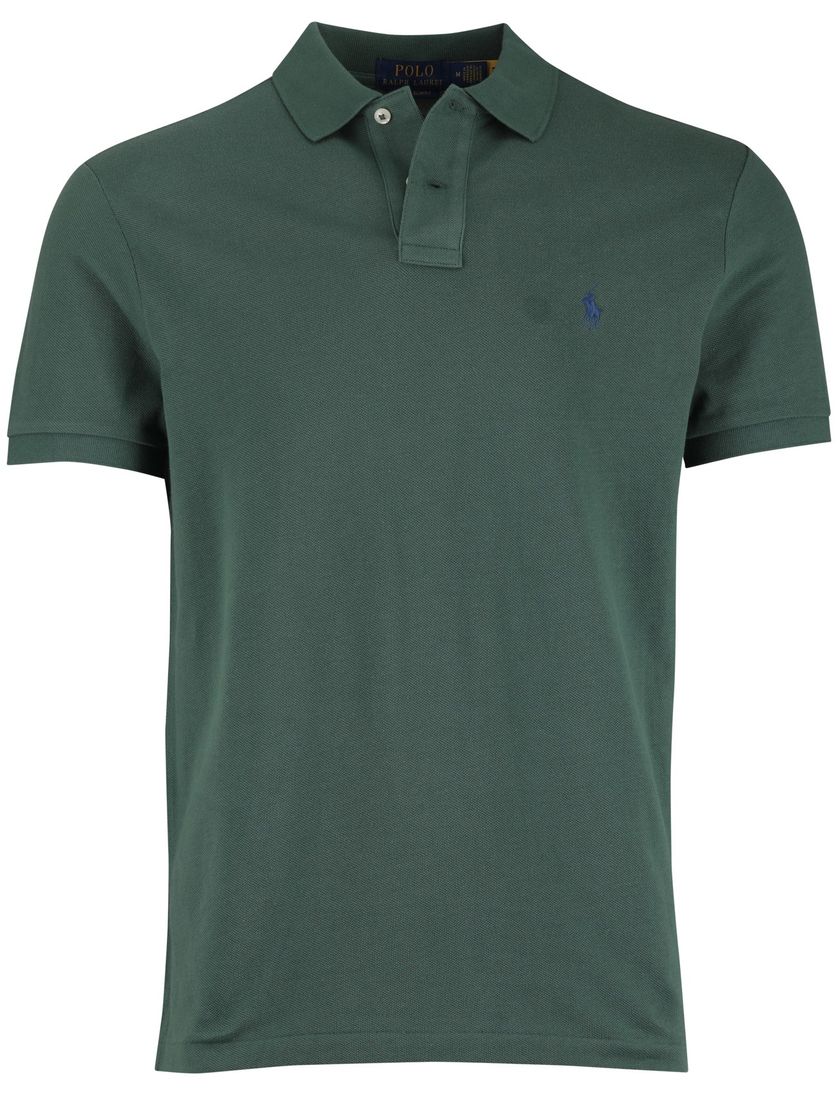 Custom slim fit Polo Ralph Lauren polo groen