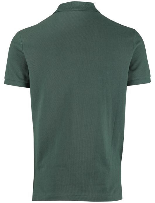 Polo Ralph Lauren custom slim fit polo groen pique