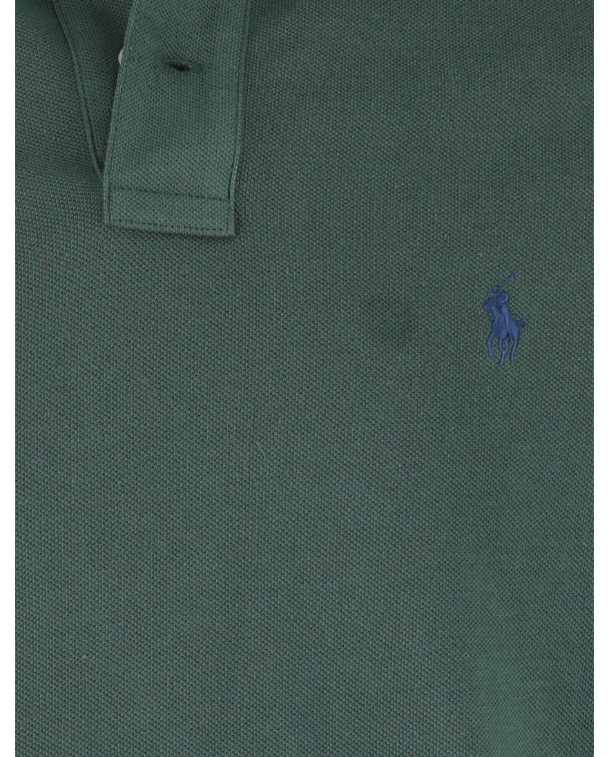 Polo Ralph Lauren custom slim fit polo groen katoen