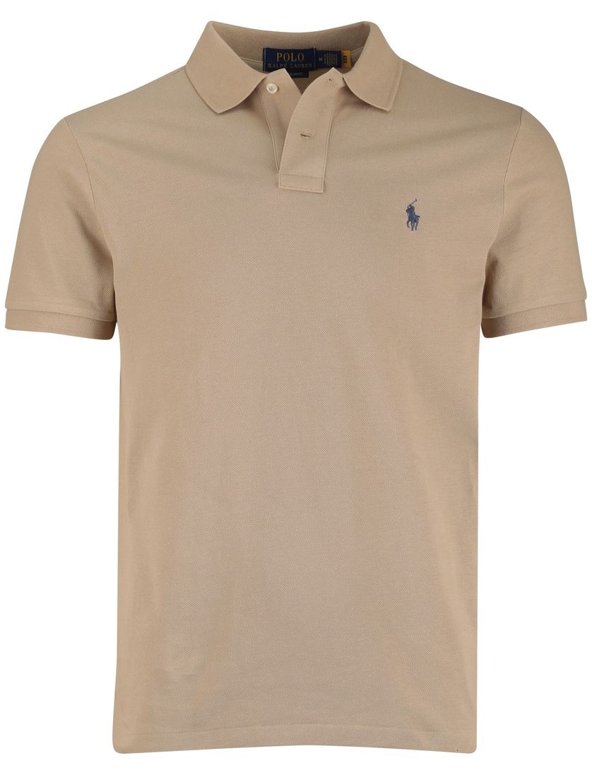 Custom slim fit Polo Ralph Lauren polo beige