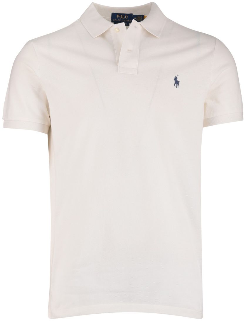 Custom slim fit Polo Ralph Lauren polo creme