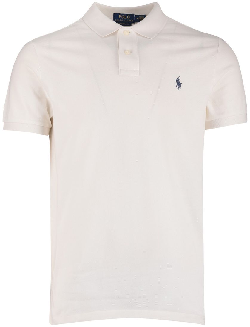 Custom slim fit Polo Ralph Lauren polo creme