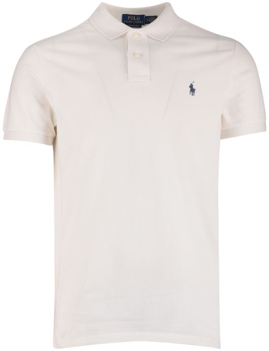 Polo Ralph Lauren custom slim fit polo creme pique
