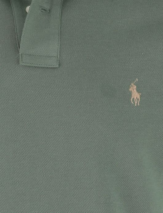 Polo Ralph Lauren custom slim fit polo groen
