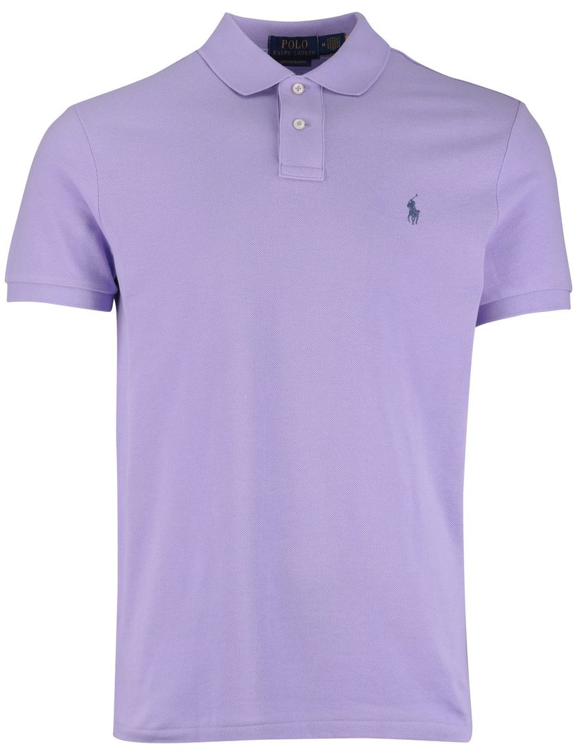 Custom slim fit Polo Ralph Lauren polo paars